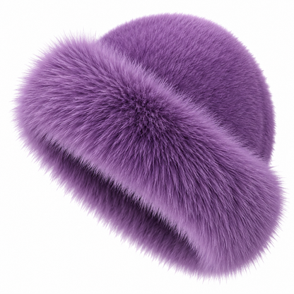 Gorro Mongol de Felpa Suave para Mujer – Gorro de Invierno
